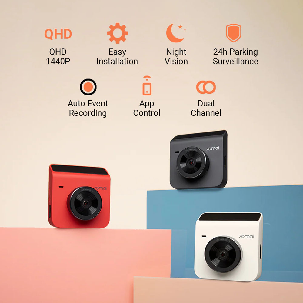 70mai Dash Cam A400+Rear Cam Set 70mai Dash Cam A400+Rear Cam Set